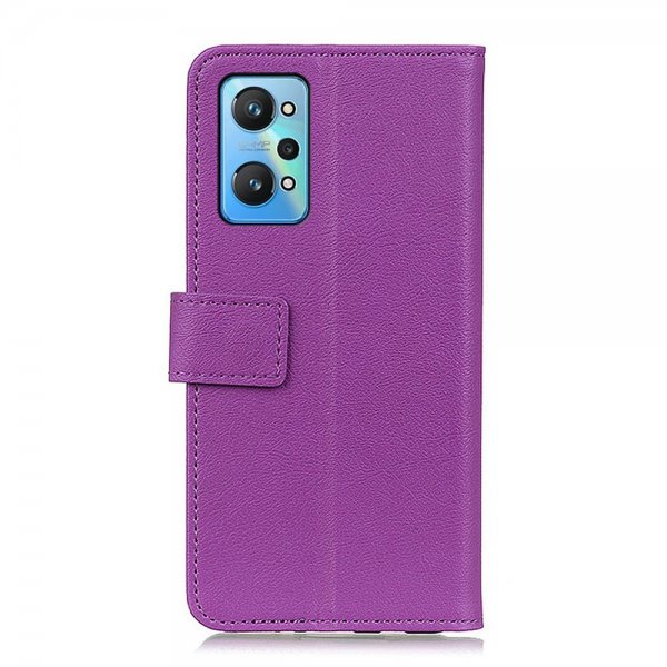 Realme GT Neo 2 Etui Litchi Lilla