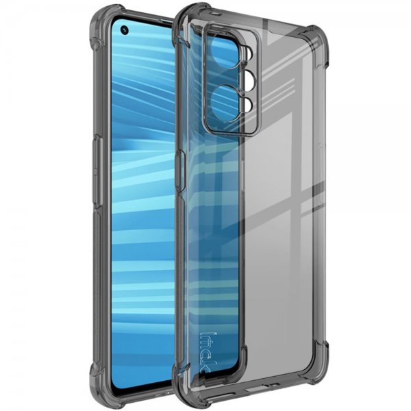 Imak Realme GT Neo 2 Deksel Airbag Transparent Svart