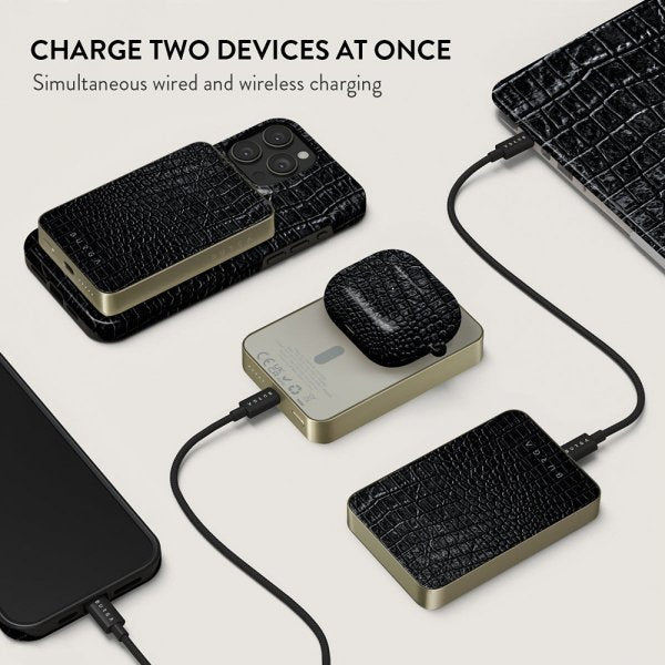 Burga Powerbank MagSafe 5000 mAh Reaper's Touch Gold