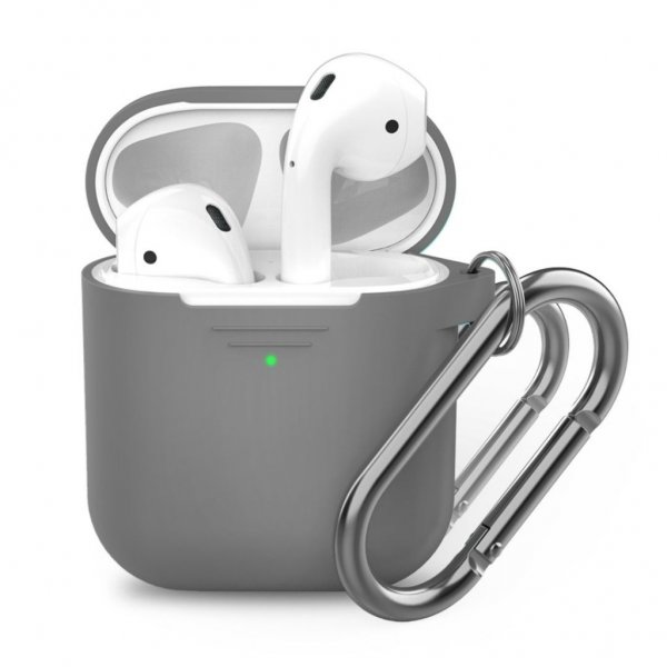 KeyBudz AirPods (1/2) Deksel PodSkinz KeyChain Series Earl Grey