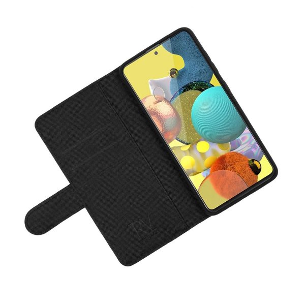 Rvelon Samsung Galaxy A52/A52s 5G Etui Detachable Wallet Case Svart