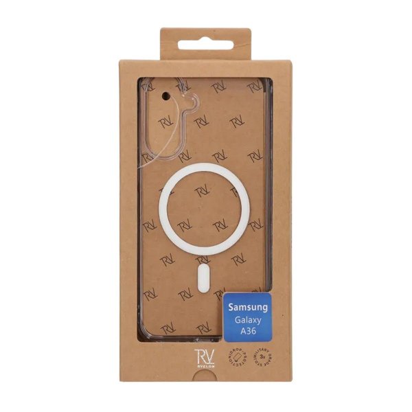 Rvelon Samsung Galaxy A36 Deksel TPU MagSafe Transparent