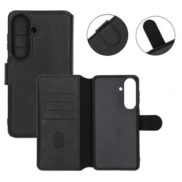 Rvelon Samsung Galaxy S26 Etui 4 Kortlomme Svart