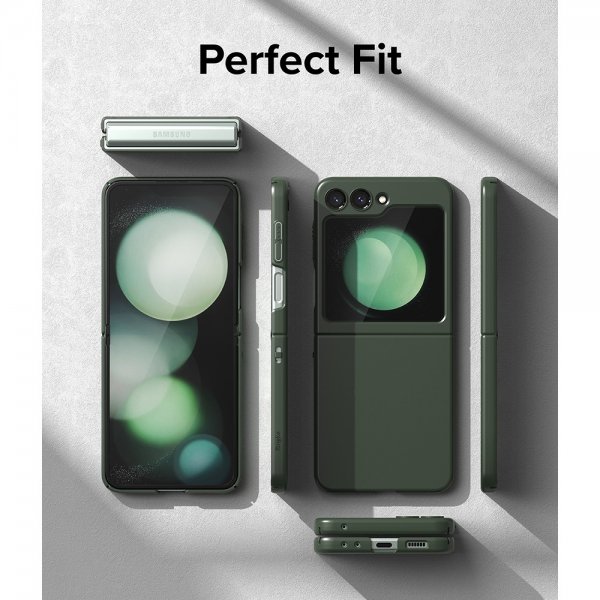 Ringke Samsung Galaxy Z Flip 5 Deksel Slim Dark Green