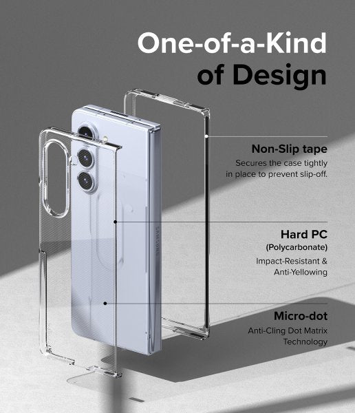 Ringke Samsung Galaxy Z Fold 5 Deksel Slim Clear