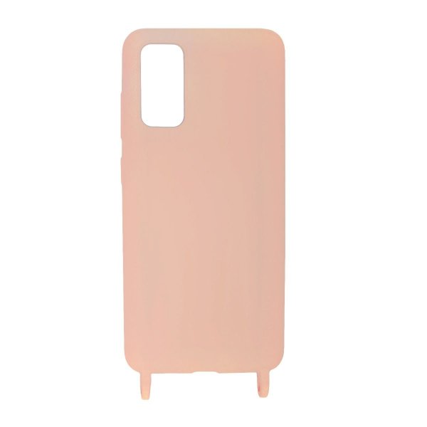 Samsung Galaxy S20 Deksel med Kjede Rosa