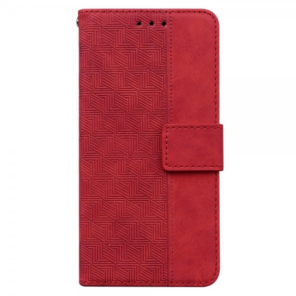 Samsung Galaxy A03 Etui Mønster Rød