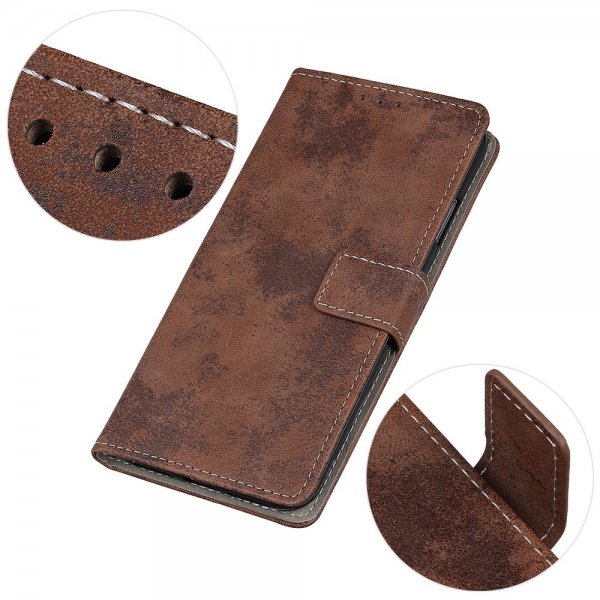 Samsung Galaxy A03 Etui Vintage Brun