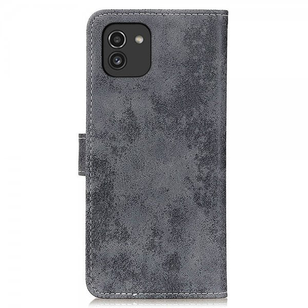 Samsung Galaxy A03 Etui Vintage Grå