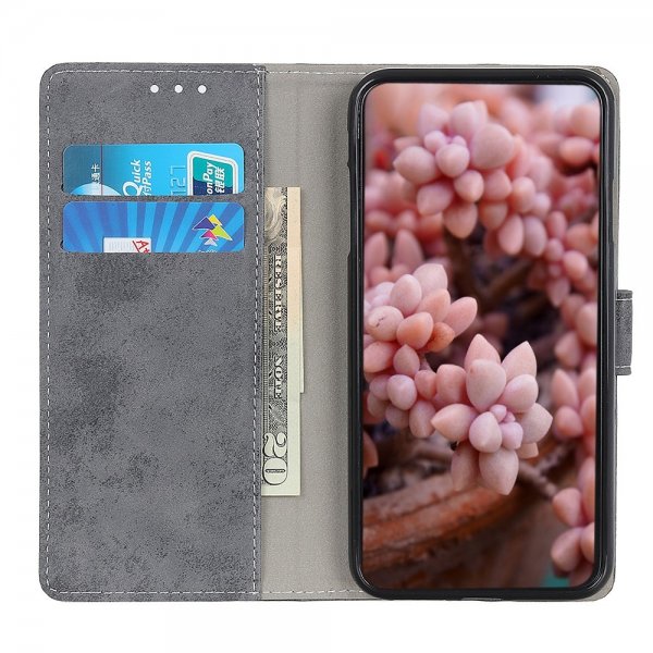 Samsung Galaxy A03 Etui Vintage Grå
