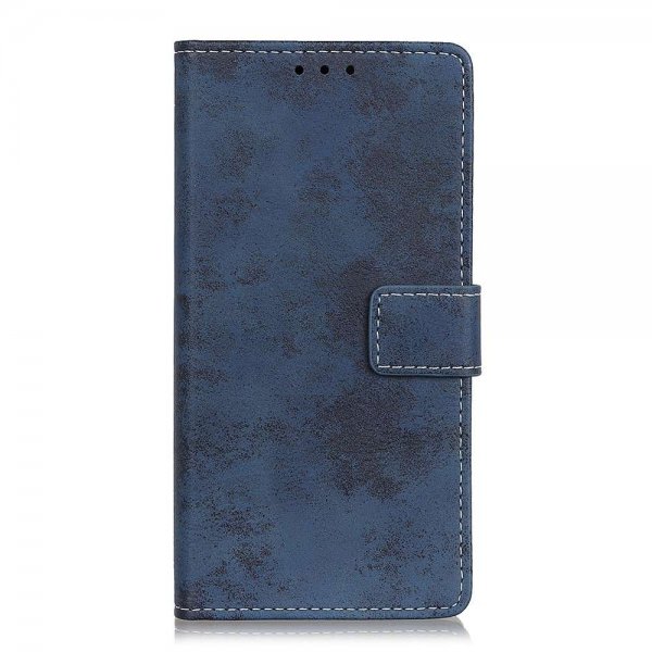 Samsung Galaxy A03s Etui Vintage Blå