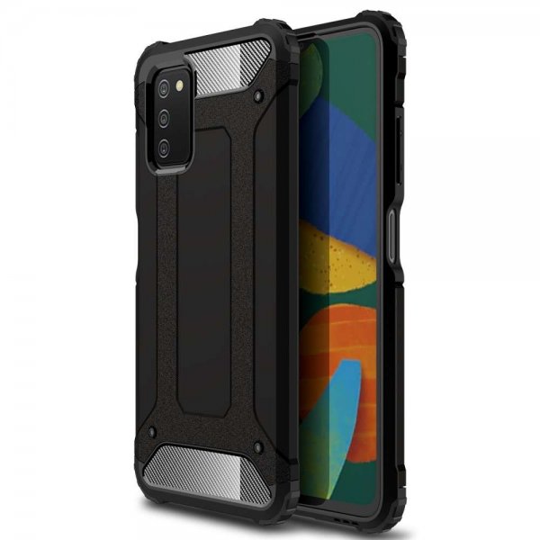Samsung Galaxy A03s Deksel Armor Svart