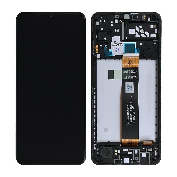 Samsung Samsung Galaxy A04s 2022 (SM-A047) Skjerm med LCD Display Original - Svart