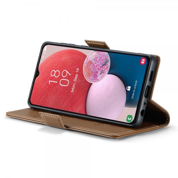 CaseMe Samsung Galaxy A04s/Galaxy A13 Etui 023 Series Brun