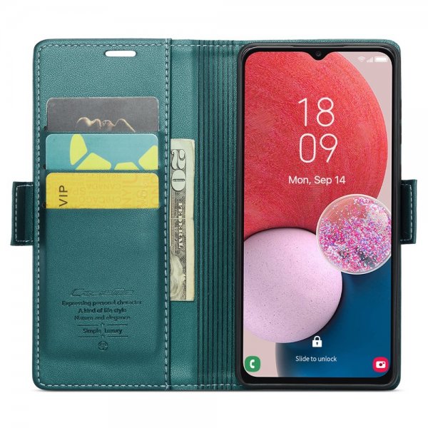 CaseMe Samsung Galaxy A04s/Galaxy A13 Etui 023 Series Grønn