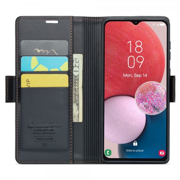 CaseMe Samsung Galaxy A04s/Galaxy A13 Etui 023 Series Svart