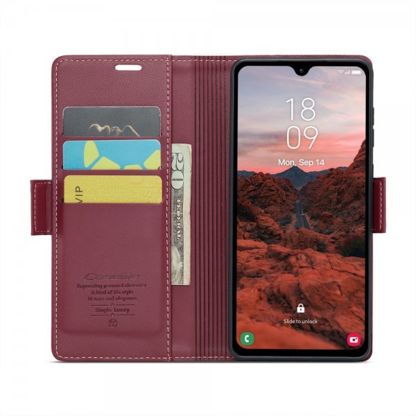 CaseMe Samsung Galaxy A05s Etui 023 Series Rød