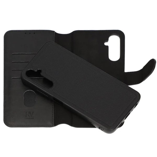 Rvelon Samsung Galaxy A05s Etui Detachable Wallet Case Svart