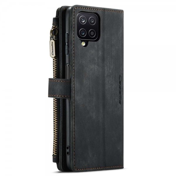 CaseMe Samsung Galaxy A12 Etui C30 Series Svart