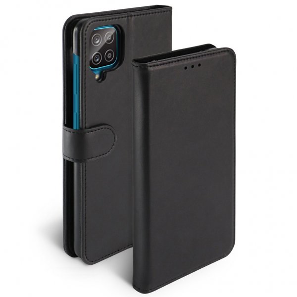 Krusell Samsung Galaxy A12 Etui PhoneWallet Svart