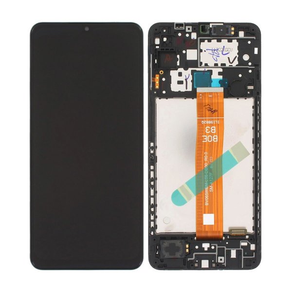 Samsung Samsung Galaxy A12 Nacho/A12s Skjerm med LCD Display Original - Svart