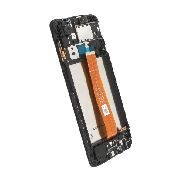 Samsung Samsung Galaxy A12 Skjerm med LCD Display Original - Svart