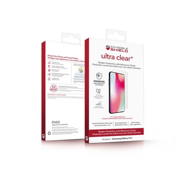 Zagg InvisibleShield Samsung Galaxy A12 Skjermbeskytter Ultra Clear+