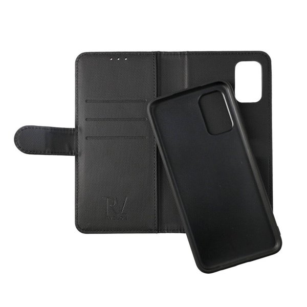 Rvelon Samsung Galaxy A13 4G Etui Detachable Wallet Case Svart