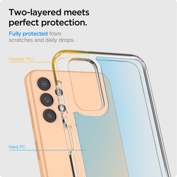 Spigen Samsung Galaxy A13 4G Deksel Ultra Hybrid Crystal Clear