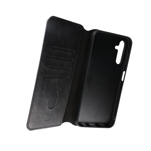Rvelon Samsung Galaxy A14 Etui 4 Kortlomme Svart