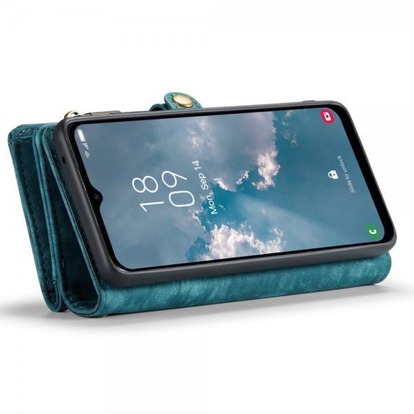 CaseMe Samsung Galaxy A14 Etui 008 Series Avtakbart Deksel Petrol