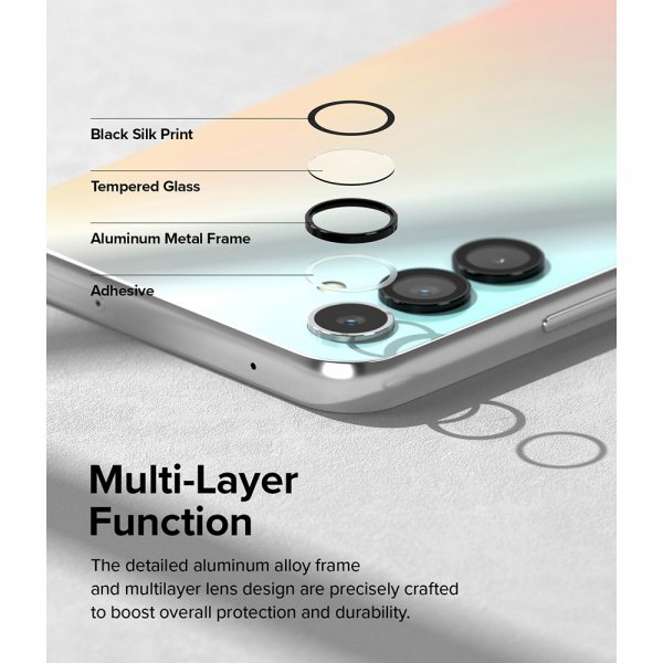 Ringke Samsung Galaxy A14/Galaxy A34 5G Kamerabeskytter Camera Lens Frame Svart