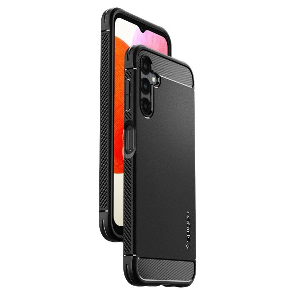 Spigen Samsung Galaxy A14 Deksel Rugged Armor Matte Black