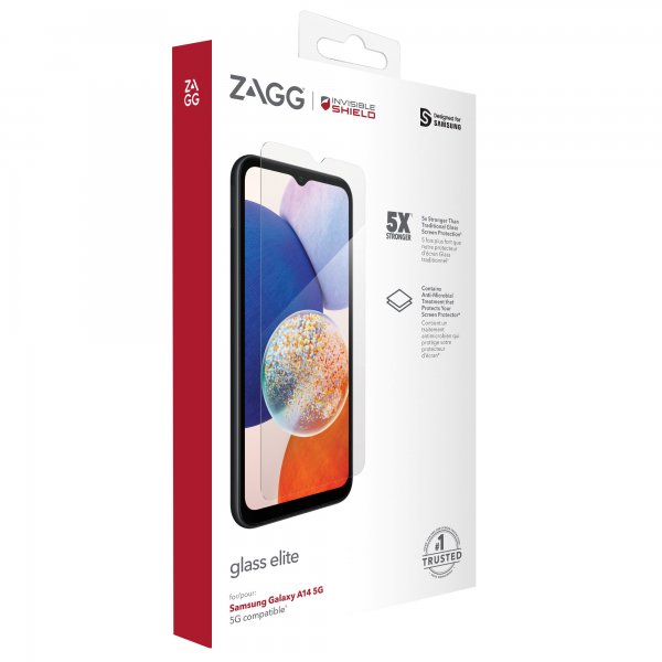 Zagg InvisibleShield Samsung Galaxy A14 Skjermbeskytter Glass Elite