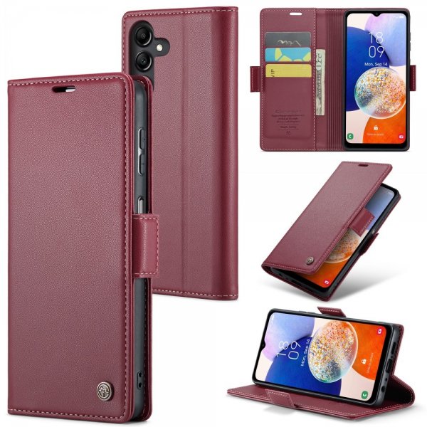 CaseMe Samsung Galaxy A14 Etui 023 Series Rød