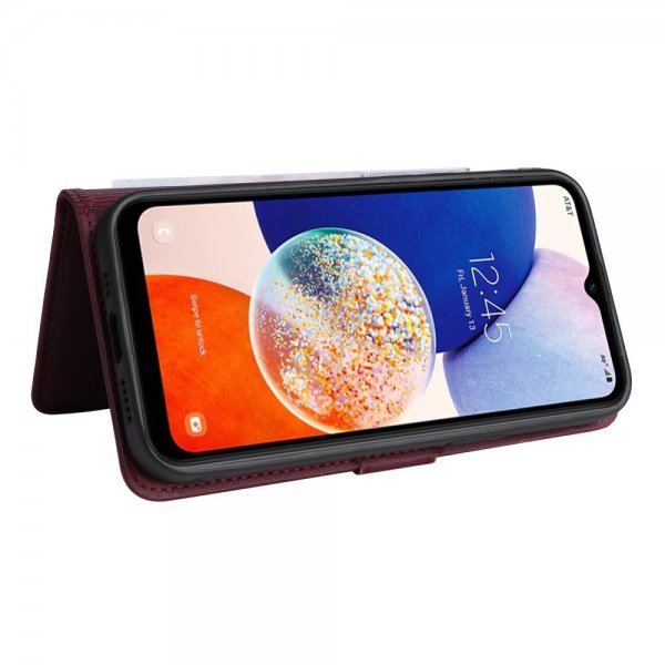 Betopnice Samsung Galaxy A14 Etui Avtagbart Deksel 005 Rød