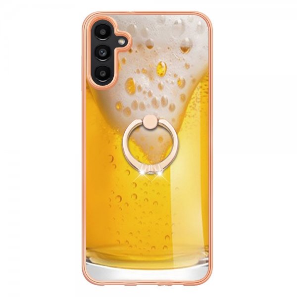 Samsung Galaxy A14 Deksel Finger Ring Motiv øl