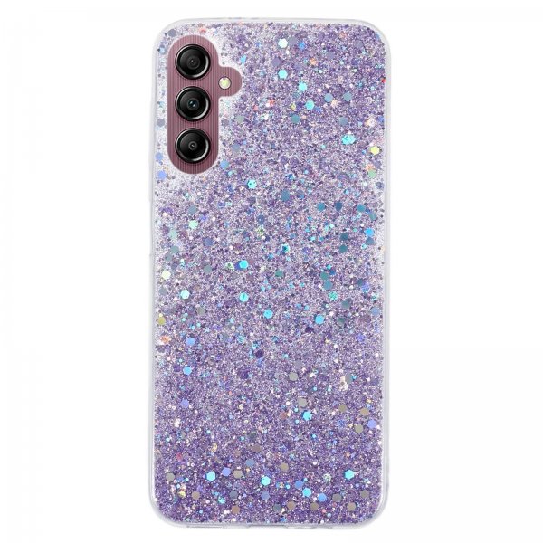 Nordic Covers Samsung Galaxy A14 Deksel Sparkle Series Lilac Purple