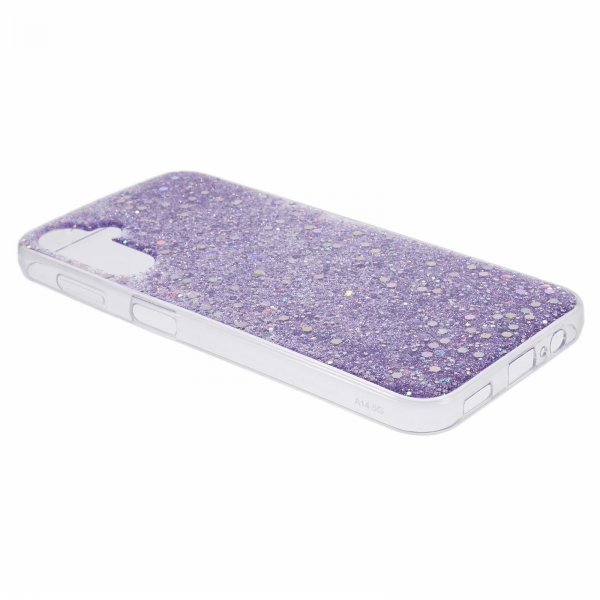 Nordic Covers Samsung Galaxy A14 Deksel Sparkle Series Lilac Purple