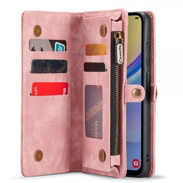 CaseMe Samsung Galaxy A15 Etui 008 Series Avtakbart Deksel Rosa