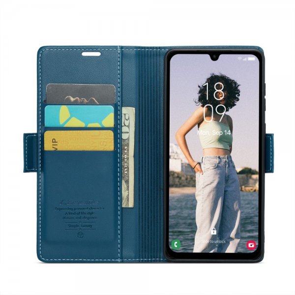 CaseMe Samsung Galaxy A15 Etui 023 Series Blå
