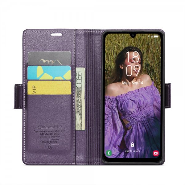 CaseMe Samsung Galaxy A15 Etui 023 Series Lilla