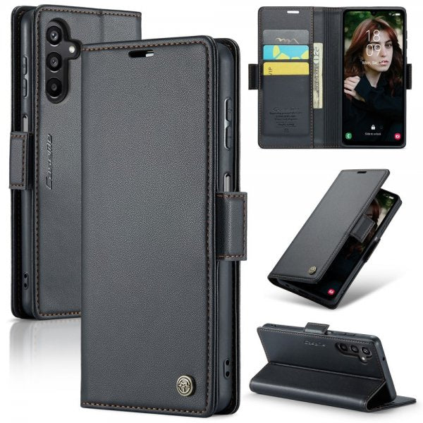 CaseMe Samsung Galaxy A15 Etui 023 Series Svart