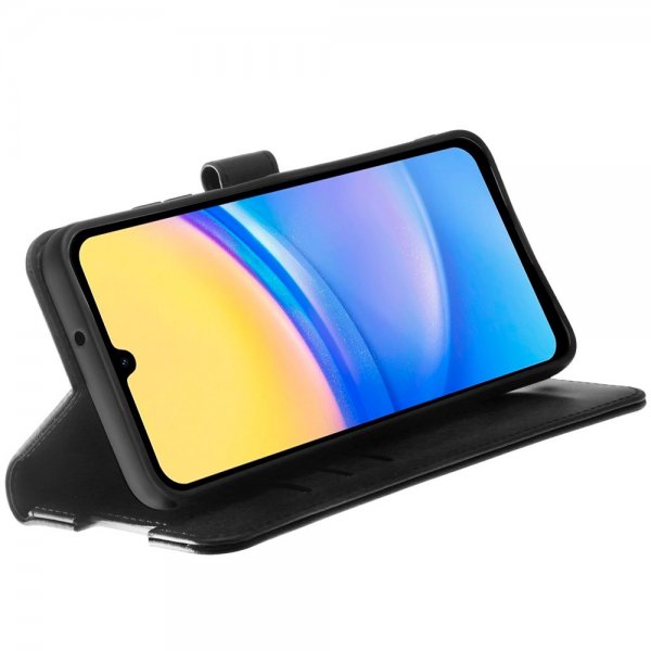 Vivanco Samsung Galaxy A15 Etui Classic Wallet Svart