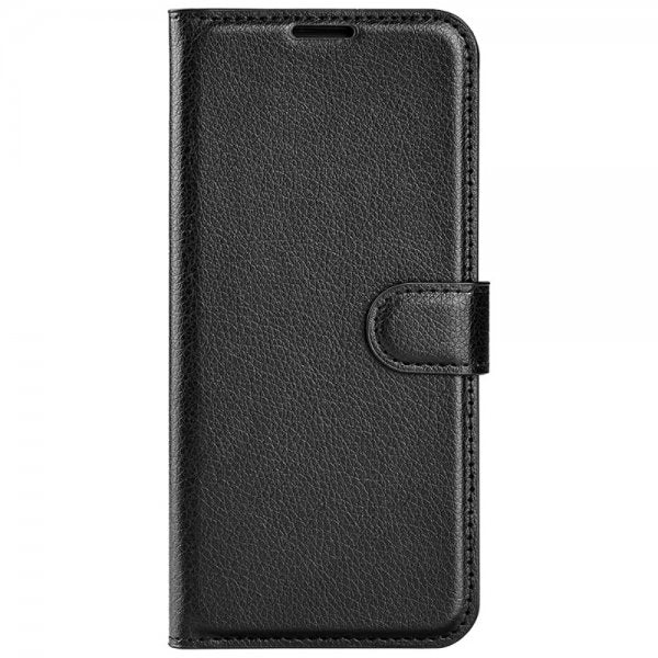 Samsung Galaxy A15 Etui Litchi Svart