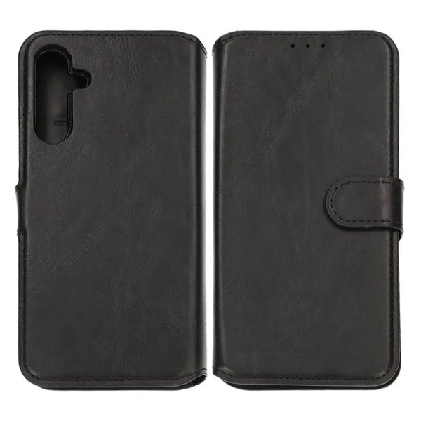 Rvelon Samsung Galaxy A15 Etui Detachable Wallet Case Svart