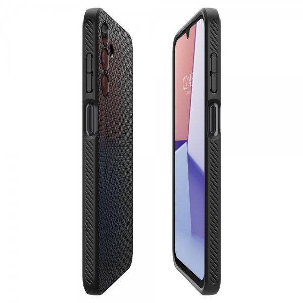 Spigen Samsung Galaxy A15 Deksel Liquid Air Matte Black