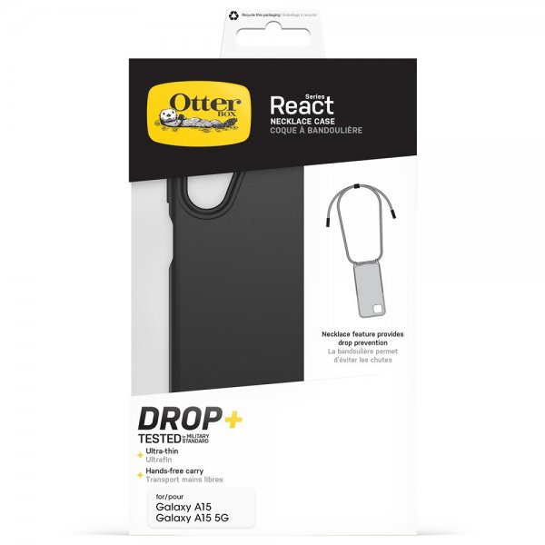 Otterbox Samsung Galaxy A15 React Necklace Svart