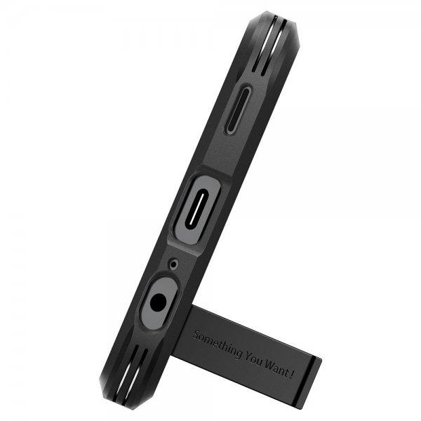 Spigen Samsung Galaxy A15 Deksel Tough Armor Svart
