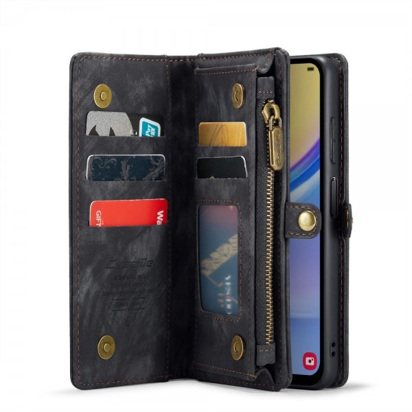 CaseMe Samsung Galaxy A16 Etui 008 Series Avtakbart Deksel Svart